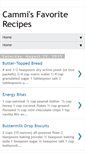 Mobile Screenshot of cammisfavoriterecipes.blogspot.com