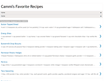 Tablet Screenshot of cammisfavoriterecipes.blogspot.com