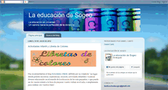 Desktop Screenshot of laeducaciondesogeo.blogspot.com