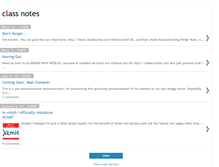 Tablet Screenshot of classical-notes.blogspot.com