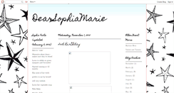 Desktop Screenshot of forsophiamarie.blogspot.com