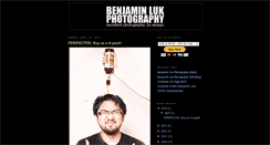 Desktop Screenshot of benjaminlukphotography.blogspot.com