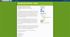 Desktop Screenshot of amerikadanalisveris-kargo.blogspot.com