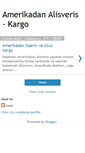 Mobile Screenshot of amerikadanalisveris-kargo.blogspot.com