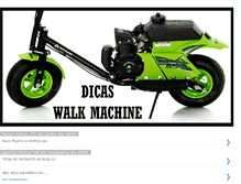 Tablet Screenshot of dicaswalkmachine.blogspot.com