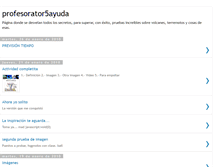 Tablet Screenshot of profesorator5ayuda.blogspot.com