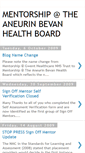 Mobile Screenshot of mentorshipatgwent.blogspot.com