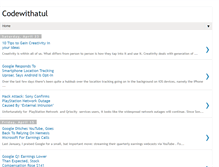 Tablet Screenshot of codewithatul.blogspot.com
