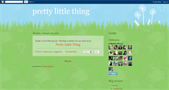 Desktop Screenshot of gingersnap-prettylittlething.blogspot.com