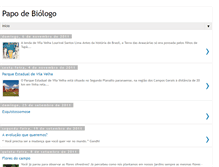 Tablet Screenshot of curtindobiologia.blogspot.com
