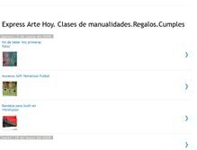 Tablet Screenshot of expressartehoy.blogspot.com