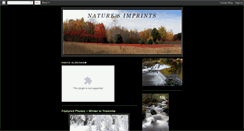 Desktop Screenshot of naturesimprints.blogspot.com