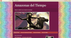 Desktop Screenshot of amazonasdeltiempo.blogspot.com