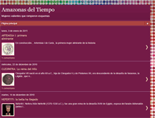 Tablet Screenshot of amazonasdeltiempo.blogspot.com