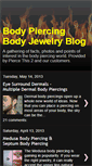 Mobile Screenshot of bodypiercingbodyjewelryblog.blogspot.com