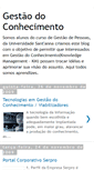 Mobile Screenshot of gestoresdoconhecimento.blogspot.com