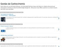 Tablet Screenshot of gestoresdoconhecimento.blogspot.com