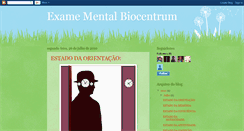 Desktop Screenshot of examementalbiocentrum.blogspot.com