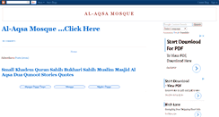Desktop Screenshot of alaqsa-mosque.blogspot.com