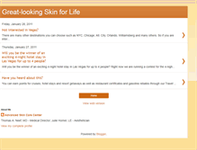 Tablet Screenshot of greatlookingskinforlife.blogspot.com