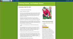 Desktop Screenshot of comingeventsandbulletinboard.blogspot.com