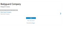 Tablet Screenshot of bodyguardcompany10.blogspot.com