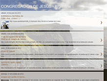 Tablet Screenshot of congregatiojesuargentina.blogspot.com