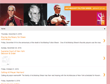 Tablet Screenshot of fultonsheen.blogspot.com