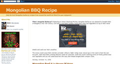 Desktop Screenshot of mongolian-bbq.blogspot.com