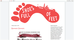 Desktop Screenshot of fulloffeet.blogspot.com