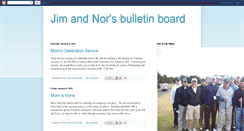 Desktop Screenshot of jimandnorsbulletinboard.blogspot.com