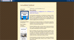 Desktop Screenshot of actualidadjud.blogspot.com
