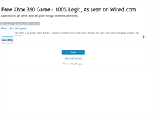 Tablet Screenshot of a-free-xbox-360-game.blogspot.com