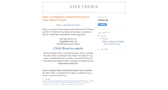 Desktop Screenshot of live-tenis.blogspot.com