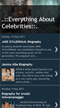 Mobile Screenshot of celebritiiesbiography.blogspot.com