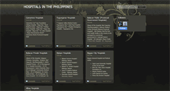 Desktop Screenshot of hospitalsinthephilippines.blogspot.com