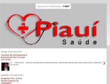 Tablet Screenshot of piauisaudenoticias.blogspot.com