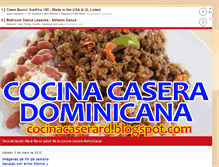 Tablet Screenshot of cocinacaserard.blogspot.com