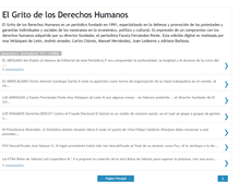 Tablet Screenshot of elgritodelosderechoshumanos.blogspot.com