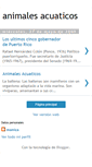 Mobile Screenshot of animalesacuaticos-monica.blogspot.com