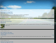Tablet Screenshot of housepetservices.blogspot.com