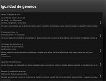 Tablet Screenshot of igualdad-de-generos.blogspot.com