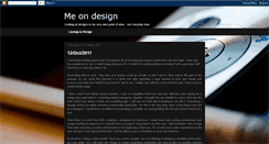 Desktop Screenshot of liyang-meondesign.blogspot.com