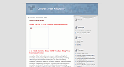 Desktop Screenshot of control-sweat-naturally.blogspot.com