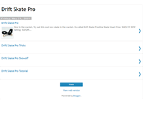 Tablet Screenshot of driftskatepro.blogspot.com