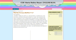 Desktop Screenshot of mariamunozmayoringles.blogspot.com