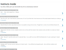 Tablet Screenshot of myinstincts.blogspot.com