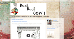 Desktop Screenshot of duckduckcow.blogspot.com