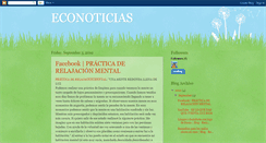 Desktop Screenshot of millie-econoticias.blogspot.com