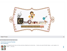 Tablet Screenshot of crea2conpasion.blogspot.com